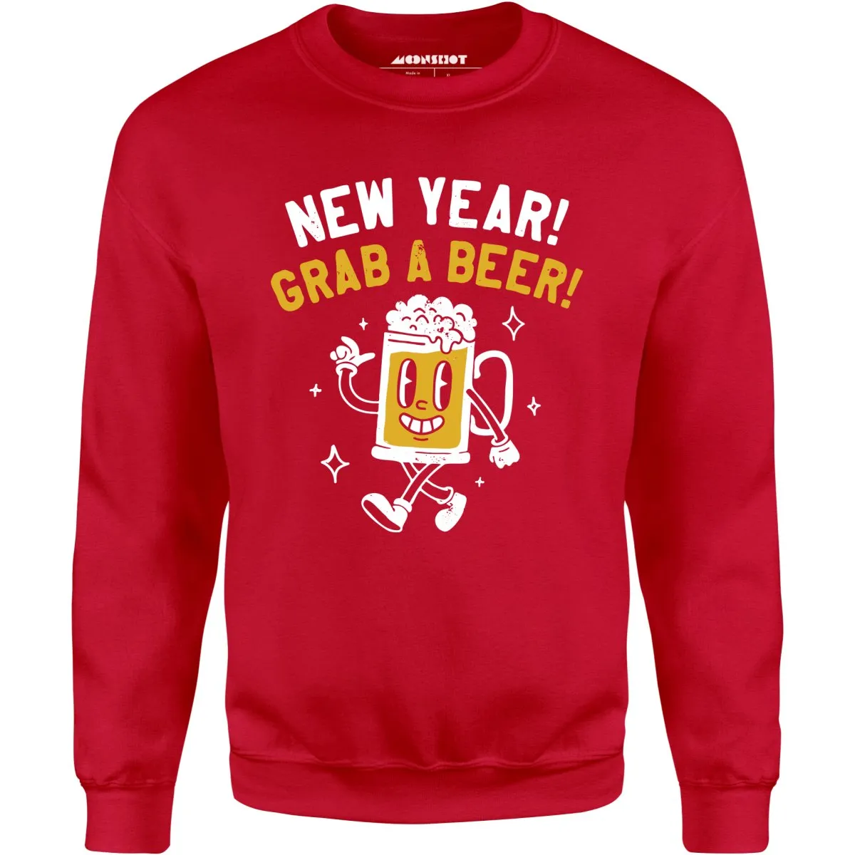 New Year Grab a Beer - Unisex Sweatshirt