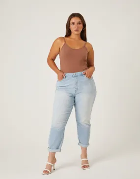 Plus Size Classic Mom Jeans