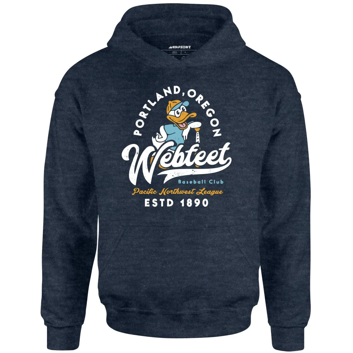 Portland Webfeet - Oregon - Vintage Defunct Baseball Teams - Unisex Hoodie