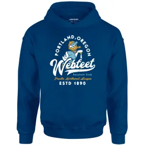 Portland Webfeet - Oregon - Vintage Defunct Baseball Teams - Unisex Hoodie