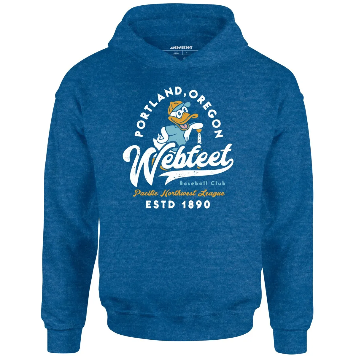 Portland Webfeet - Oregon - Vintage Defunct Baseball Teams - Unisex Hoodie