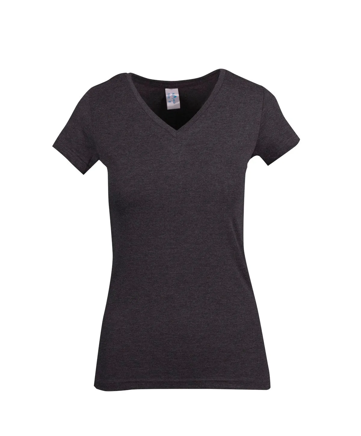 Ramo Ladies Marl V-neck T-shirt  (T903LD)