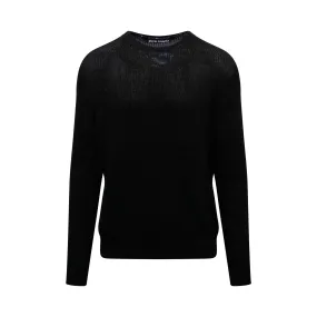 Rec Logo Knitwear in Black