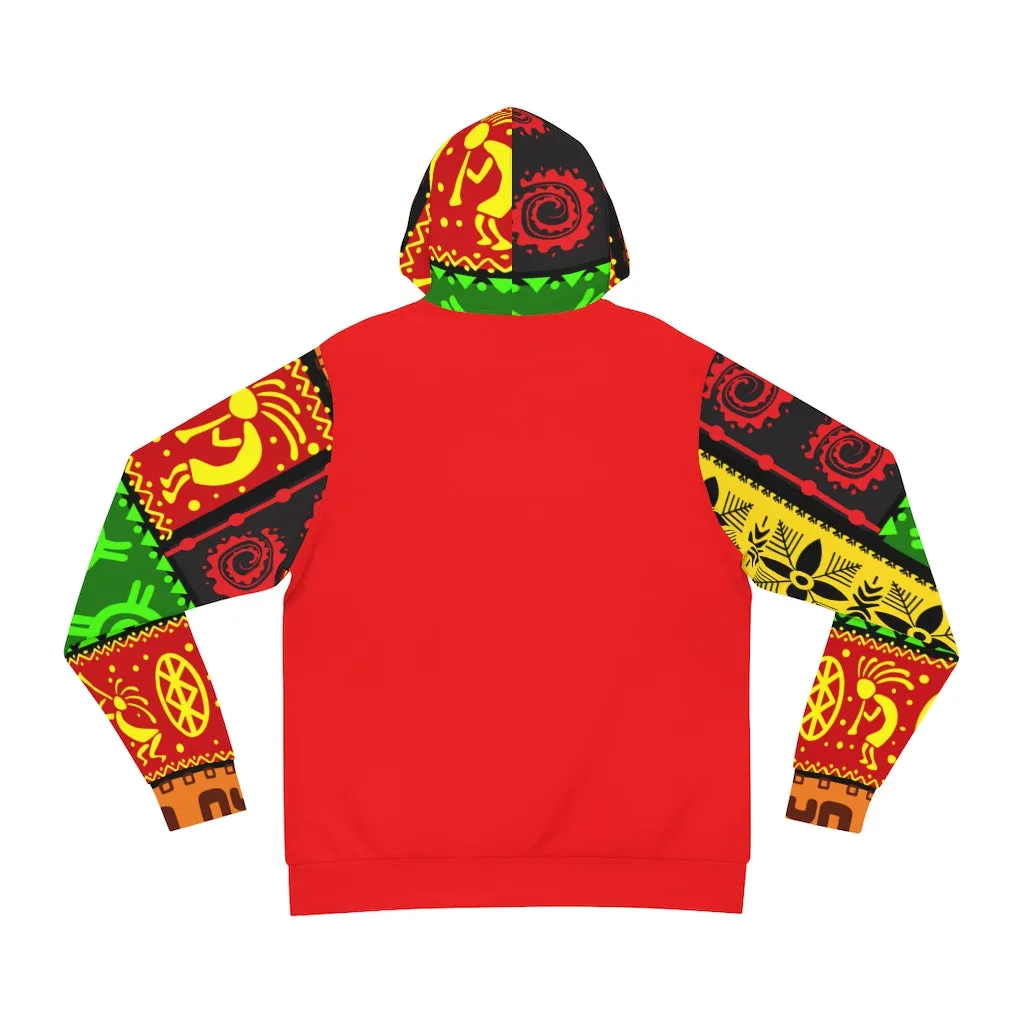 Red Multi | Men Hoodie