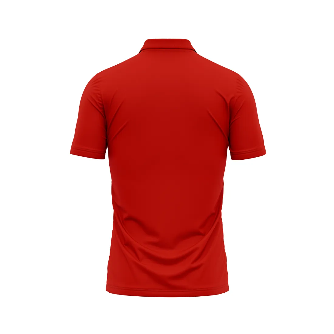 Red Polo Neck Half Sleeve T Shirt Nextprint A167