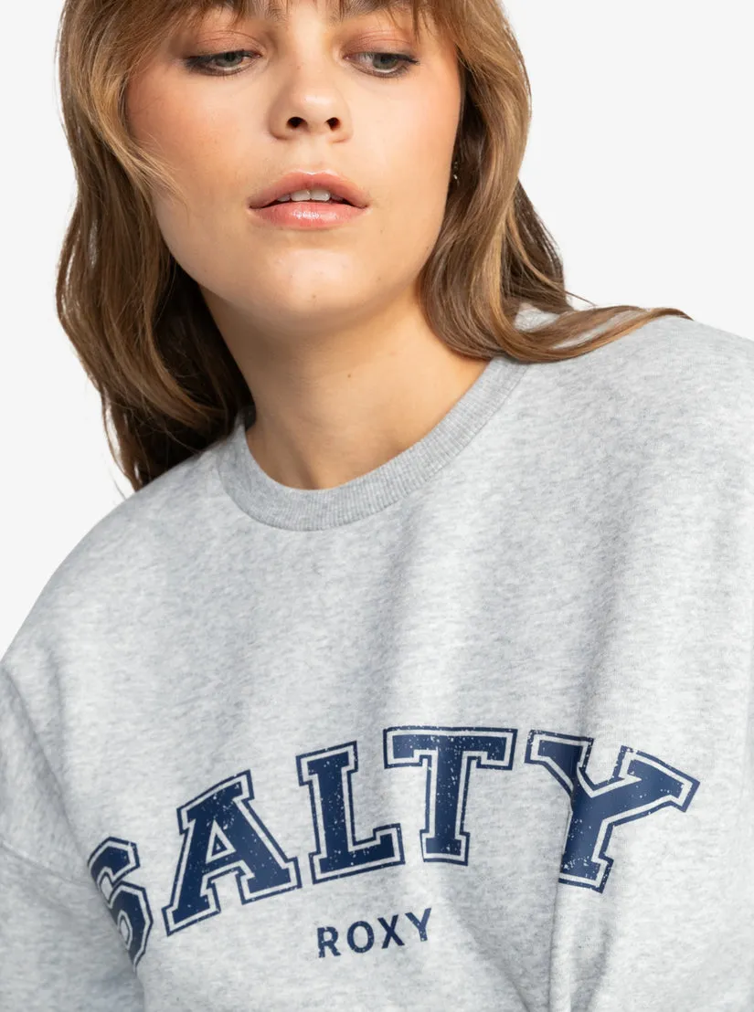 Roxy Morning Hike Crop Sweatshirt