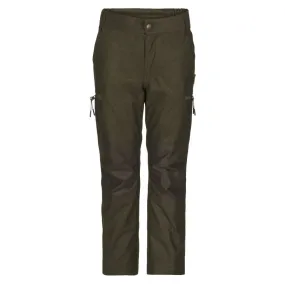 Seeland Avail Junior SEETEX Waterproof Trousers - Pine Green Melange