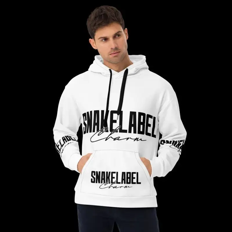 Snake Unisex Hoodie: Cozy Sustainable Pullover with Vibrant Design