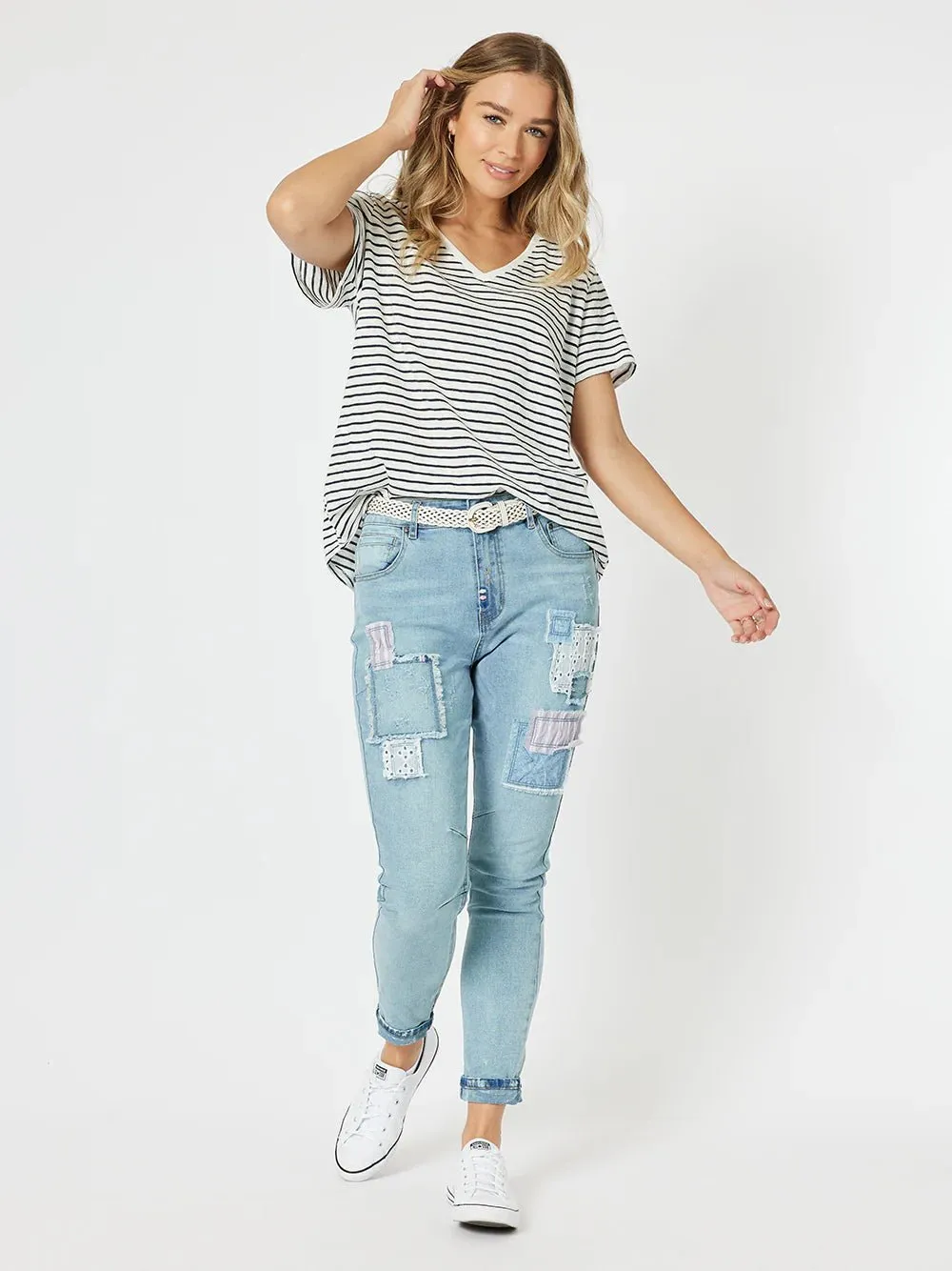 TAYLOR PATCH JEANS