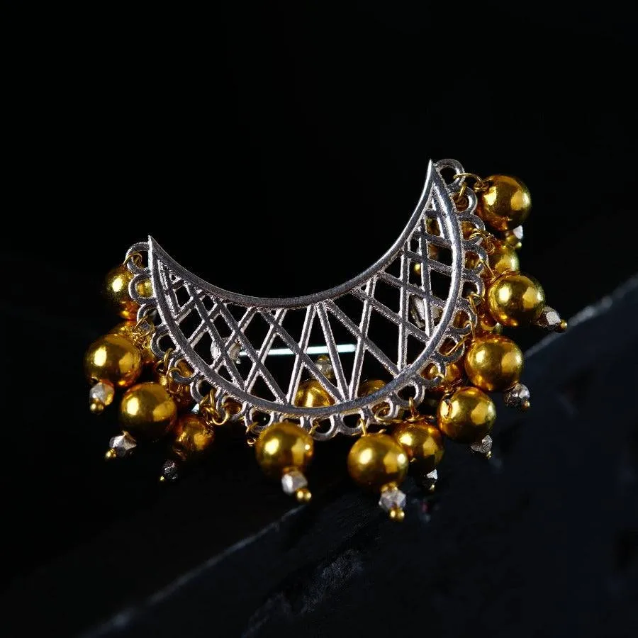 The Chaand Filigree Brooch