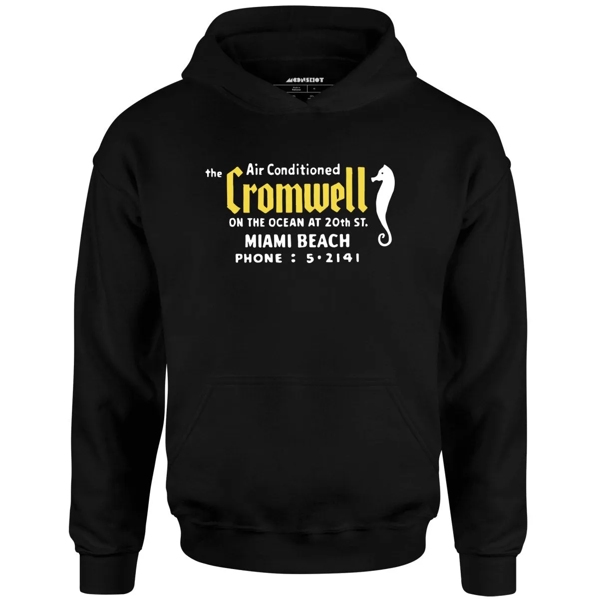 The Cromwell - Miami Beach, FL - Vintage Hotel - Unisex Hoodie