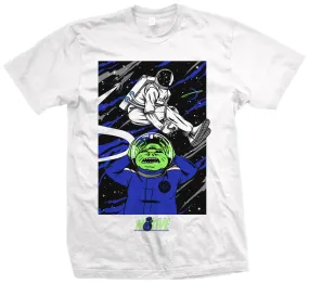 Under The Legs Astro Dunk - White T-Shirt