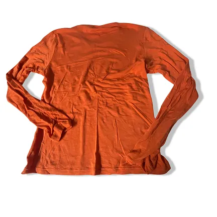 Vintage Orange Fila womens large long sleeve tees