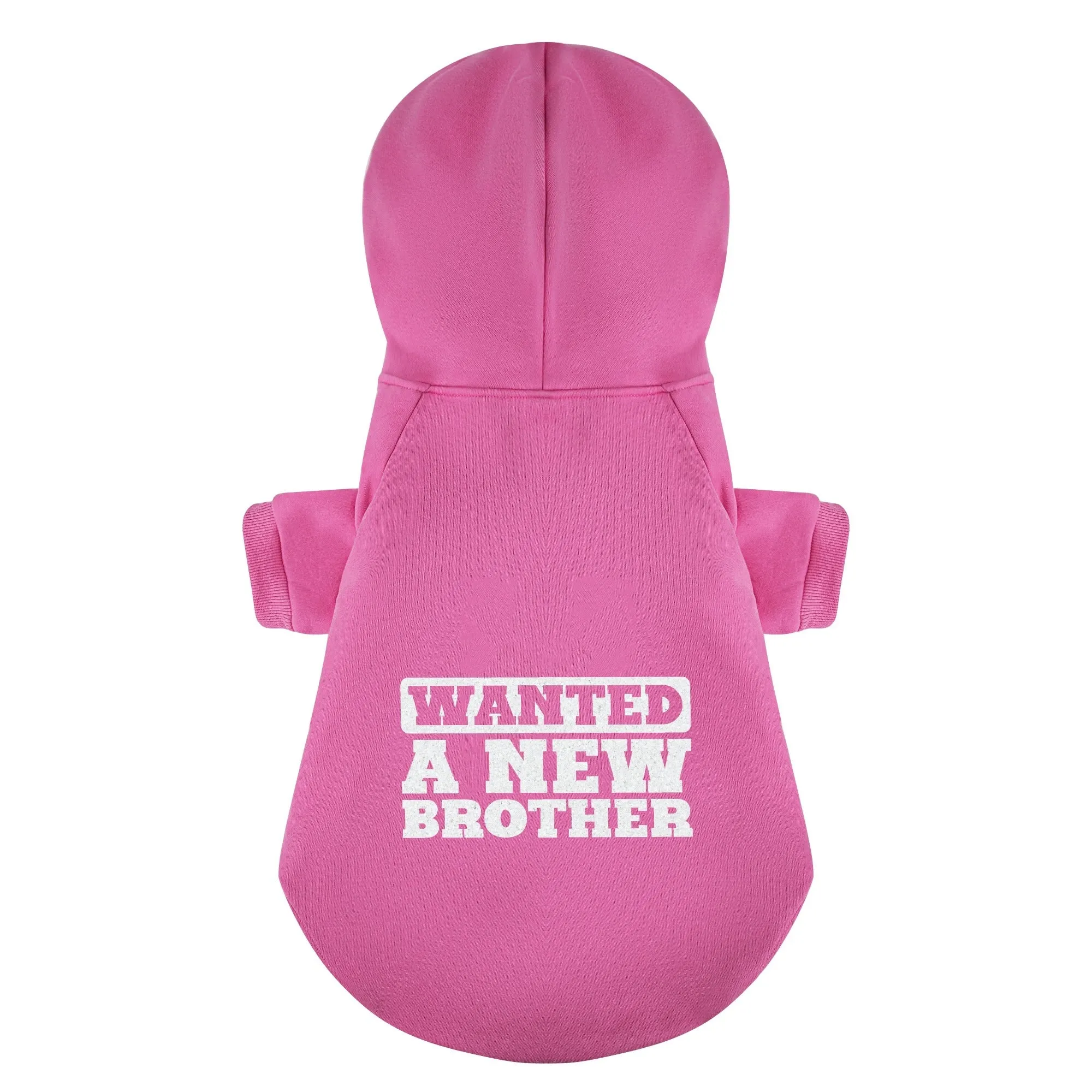 Wanted A New Brother and Not Going Anywhere - Matching French Bulldog Hoodies – Stylish, Cozy & Personalized!