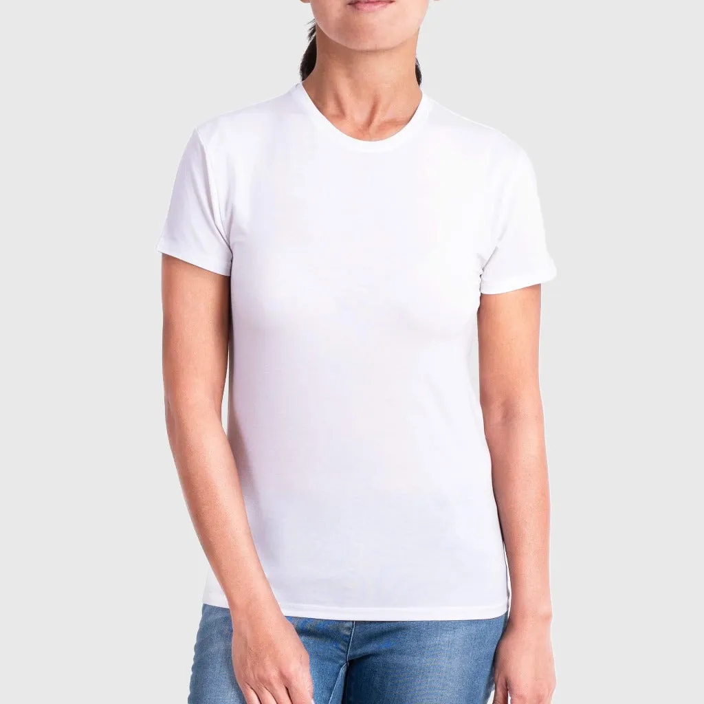 Women’s Bamboo Crew Neck T-Shirt - 3 Pack Essential Range