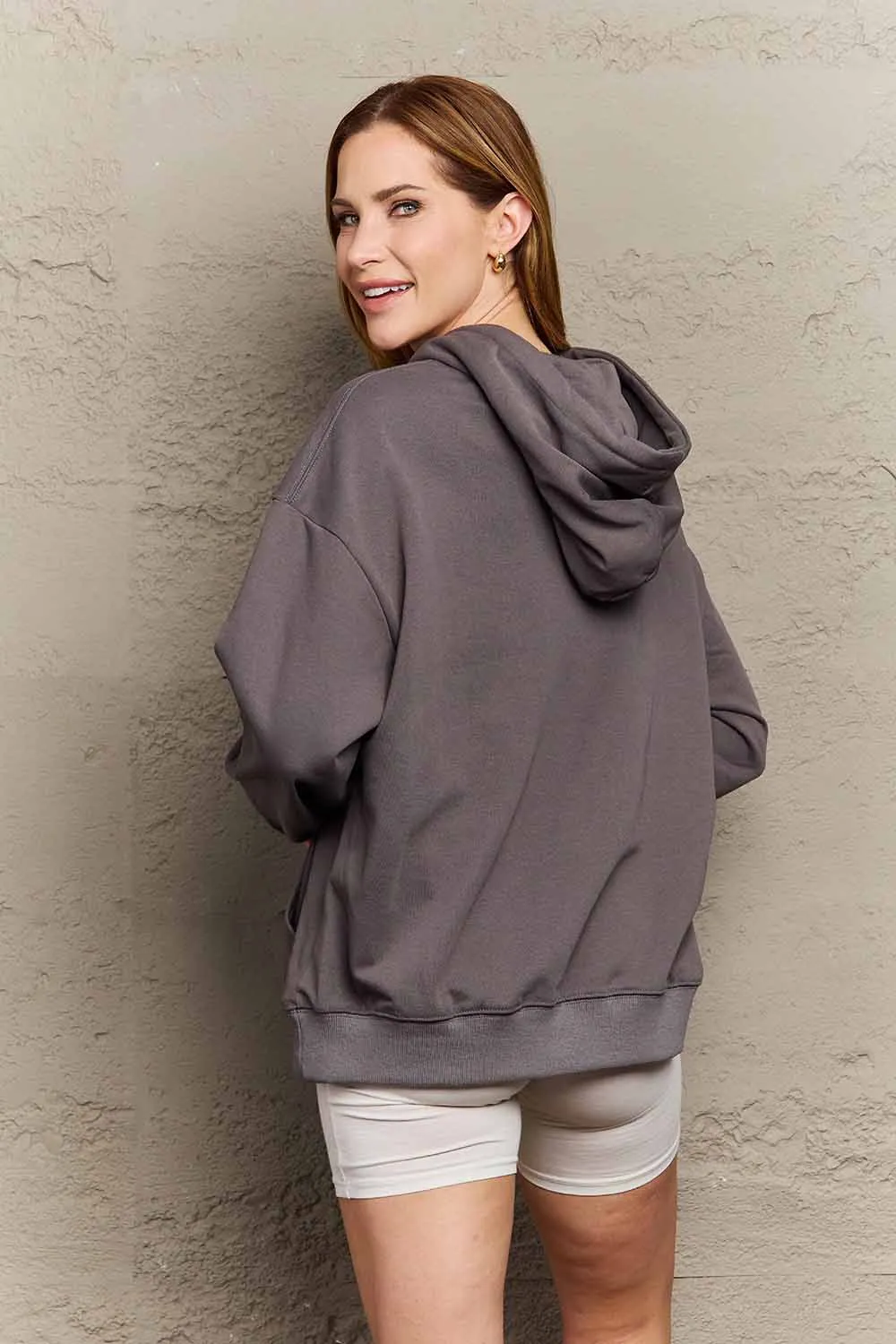 Women's Butterfly Graphic Hoodie - Simply Love Cozy Comfort